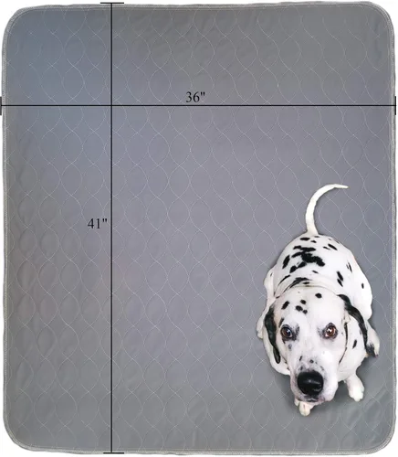 Vista 2 de Almohadillas lavables para orina para perros, antideslizantes, de secado rápido, de absorción rápida, para corralito de juegos en interiores