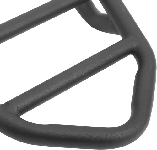 Vista 6 de Portaequipajes para motocicleta, estante trasero para equipaje de asiento individual, portaequipajes trasero soporte de tubo de acero M516‑B035‑BLK