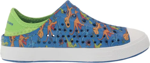 Vista 6 de Skechers Tenis unisex Guzman Steps-Lil Dino para niños