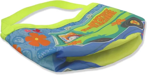 Vista 3 de Scooby-Doo Mystery-Machine - Cesta de regalo de nailon para niños (talla única, azul)