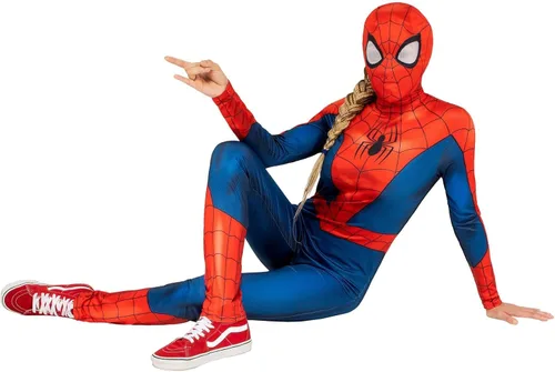 Vista 5 de Disfraz clásico de Spider-Man para mujer Disfraces de superhéroe