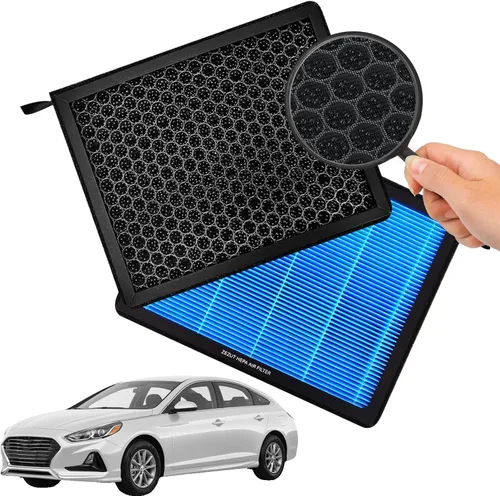 Vista 45 de Filtro de aire de cabina, para Hyundai Palisade 2020-2025 (CF12936)