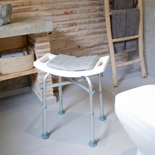 Vista 7 de KMINA Cojín de asiento de ducha, espuma impermeable ligera y antideslizante, almohadillas para rodillas para jardinería, patentado, fabricado
