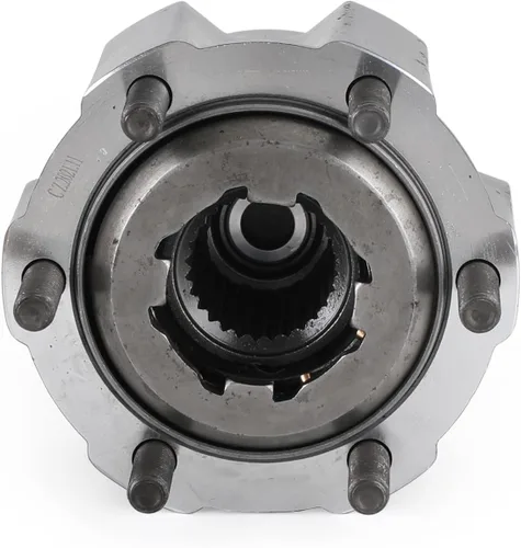 Vista 9 de Bloqueo de cubo de rueda de funcionamiento libre 28 estrías compatible con Nissan Frontier X-Terra Navara D22 2.4 3.3L 1998-2003#