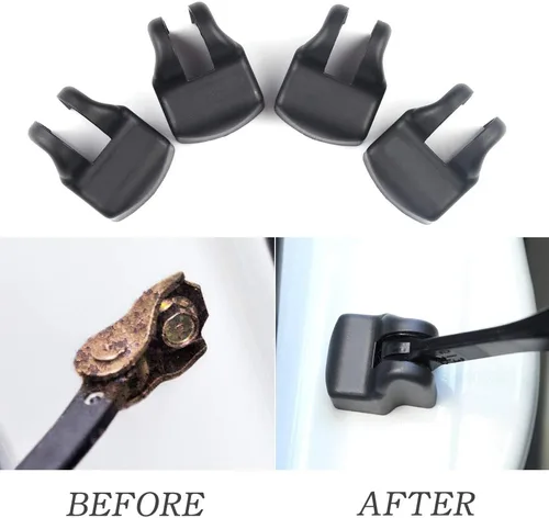 Vista 2 de 1797 Cubierta de bloqueo de control de puerta para Toyota piezas de accesorios Corolla Camry Highlander Yaris Interior Brazo Pestillo Hebillas Tapas