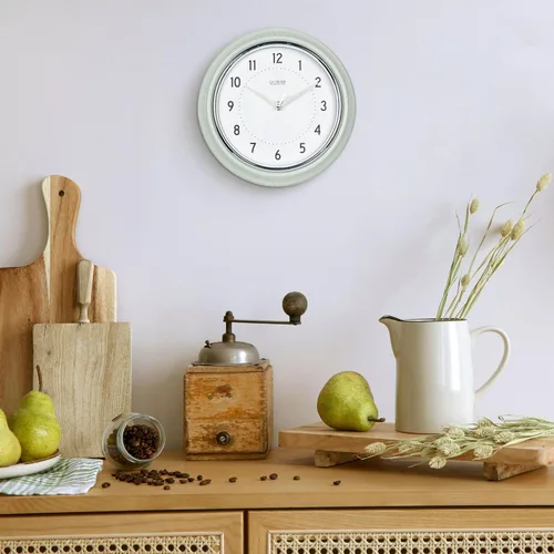 Vista 7 de La Crosse Clock 404-3024PH - Reloj de cuarzo de barrido silencioso de 9.5 pulgadas, color verde