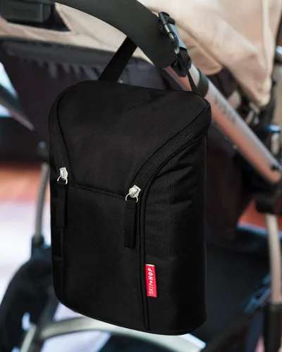 Vista 4 de Skip Hop Bolsa para Biberón de Bebé, Grab & Go, Negro