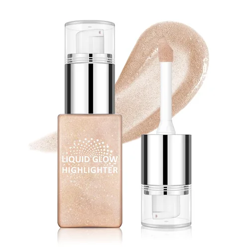 Vista 15 de Base líquida de cobertura completa, maquillaje facial impecable mate - mediano Base ligera de textura cremosa, hidratante y suavizante, a prueba