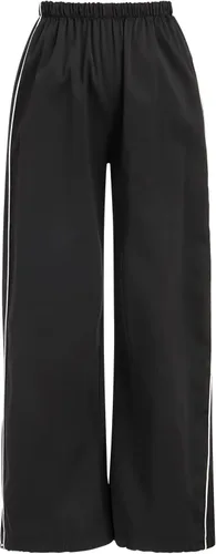 Vista 3 de ODIZLI Pantalones de paracaídas para mujer, Y2k, de tiro bajo, holgados, estilo cargo, ropa de calle, pantalones deportivos holgados de gran