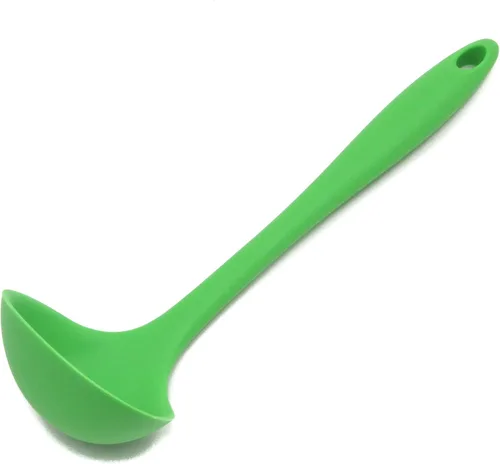 Vista 14 de Chef Craft - Cucharón de silicona de primera calidad, 11.25 pulgadas, negro