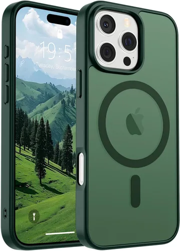 Vista 310 de SUPFINE Funda magnética para iPhone SE 2022 (3ª)/2020 (2ª), iPhone 8 (compatible con MagSafe) (protección contra caídas de grado militar), funda