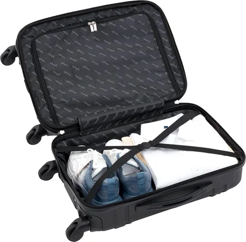 Vista 5 de Wrangler Equipaje de mano rígido astral de 20", Negro -, Equipaje de mano rígido astral de 20