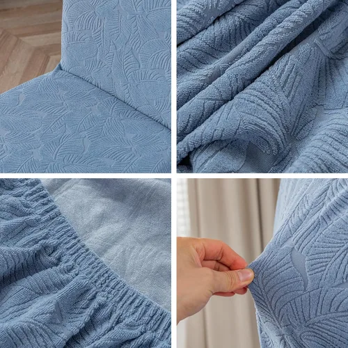 Vista 85 de Fundas impermeables para sillas de comedor, fundas elásticas para sillas Parsons, para comedor, cocina, funda protectora para silla de comedor