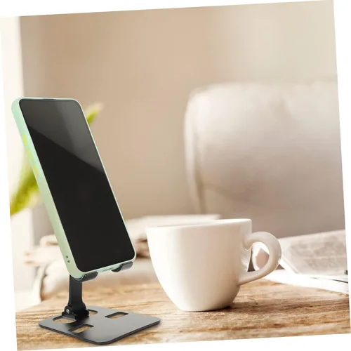 Vista 9 de Soporte de teléfono plegable para escritorio Soporte ajustable Multi-ángulo Rack