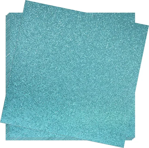 Vista 15 de Crafasso Cartulina con purpurina pesada y de alta calidad, 12 x 12 pulgadas, 16 hojas, 16
