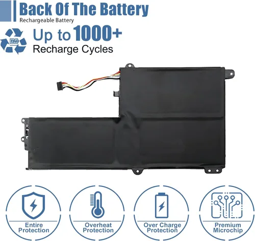 Vista 6 de L15M3PB0 - Batería para portátil de 11,25 V, 52,5 Wh, 4670 mAh, repuesto para Lenovo IdeaPad 330S-14AST 330S-14IKB 330S-15ARR 330S-15AST 330S-15IKB