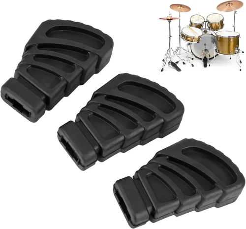 Vista 6 de 3 piezas de soporte de platillo, patas de goma de repuesto para protectores de suelo de hardware único (WC10)