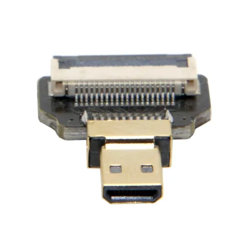 Vista 8 de chenyang Espesor 0.012 in Paso 0.020 in 20Pin Cinta Flexible Cable plano 0.65FT/0.2M para conector HDMI, Raspberry Pi, GoPro, Mini Display, Dron
