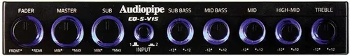 Vista 4 de AUDIOPIPE MAP Audiopipe - Ecualizador gráfico de 5 bandas