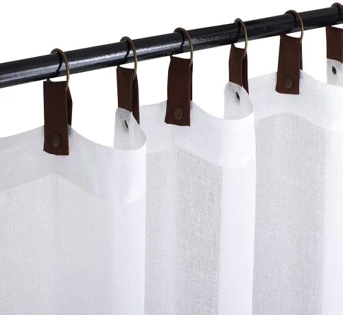Vista 40 de Everyday Celebration Cortinas de ventana 100% opacas para puerta corrediza de ventana, cortinas opacas con forro térmico, cortinas con ojales