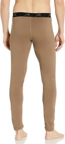 Vista 2 de Terramar Pantalón de forro polar militar para hombre, marrón, LG