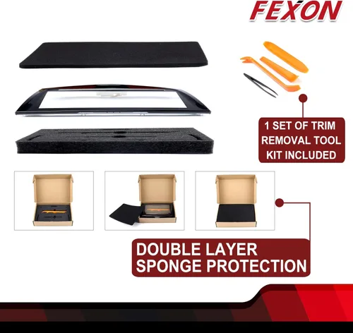 Vista 2 de FEXON 2013 2014 2015 2016 2017 Pantalla táctil CUE con herramienta de ajuste gratuita Compatible con Cadillac ATS Escalade SRX XTS ELR CTS CTS-V