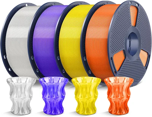 Vista 50 de SUNLU PLA filamento para impresora 3D, 1,75 PLA, precisión dimensional +/- 0.001 in, bobina de 2.2 lb 0.069 in