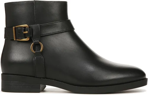 Vista 6 de Vionic Botines Vienna Rhiannon de cuero con cremallera para mujer, botines cómodos que ayudan al dolor de talón, fascitis plantar con soporte
