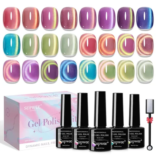 Vista 9 de Juego de esmaltes de uñas de 12 colores, secado rápido, esmalte de uñas rosa nude regular Colores desnudos