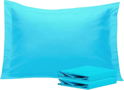 Vista 37 de NTBAY Fundas de almohada estándar, paquete de 2 fundas de almohada de microfibra cepillada de 20 x 26 pulgadas, súper suaves y acogedoras