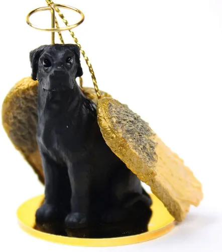 Vista 118 de Conversation Concepts Adorno navideño: Chihuahua, pelo largo 19-Dorado