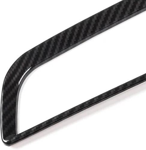 Vista 2 de RT-TCZ Cubierta de fibra de carbono para aire acondicionado, accesorios interiores para Ford Mustang 2015 2016 2017 2018 2019 2020 2021, 2