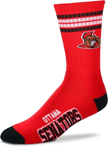 Vista 11 de For Bare Feet Calcetines de cuatro rayas de la NFL para mujer