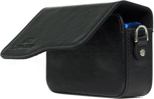Vista 3 de MegaGear MG1089 - Funda de piel para cámara con correa compatible con Canon PowerShot SX620 HS, ELPH 180, ELPH 190 is, ELPH 360 HS, ELPH 170 is