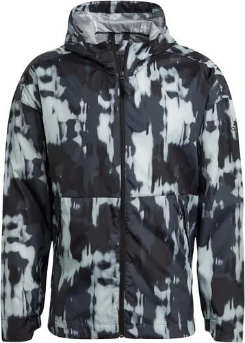 Vista 4 de adidas Urban All Over Print Wind.rdy - Chaqueta para hombre, Negro, L