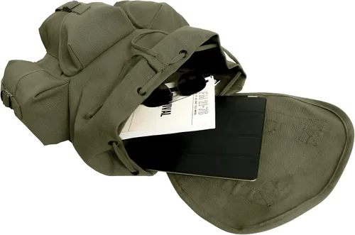 Vista 4 de Rothco, mochila de lona blanda estilo G.I.