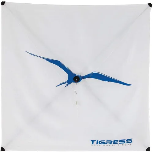 Vista 4 de Tigress Cometa de pesca, resistente cometa de pesca en alta mar fabricada con grafito de carbono 100%, incluye 5º mástil adicional