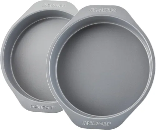 Vista 20 de Farberware GoldenBake - Juego de bandeja para hornear antiadherente y sartén para pizza, 2 piezas, gris