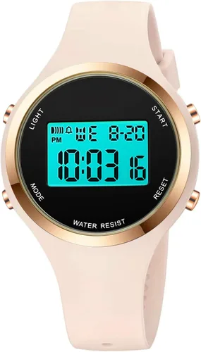 Vista 12 de Reloj XCZAP Deportivo al Aire Libre con Alarma, Resistente al Agua 5 Bar, LED, Digital