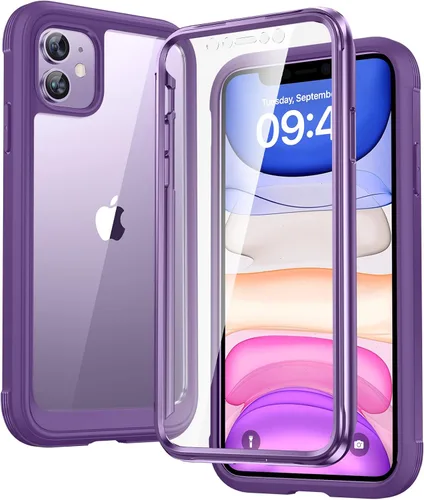 Vista 480 de DIACLARA - Funda transparente compatible con iPhone XR 6.1 pulgadas 2018