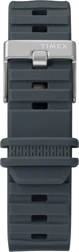 Vista 3 de Timex Reloj Command de 1.850 in con correa de silicona para hombre, Gris, Militar