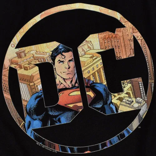 Vista 6 de Popfunk Camiseta y pegatinas con logotipo de Superman