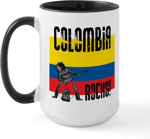 Vista 49 de CafePress - ITS COLOMBIA NOT COLUMBIA - FLAG Mugs - Coffee Mug, Large 15 oz. White Coffee Cup