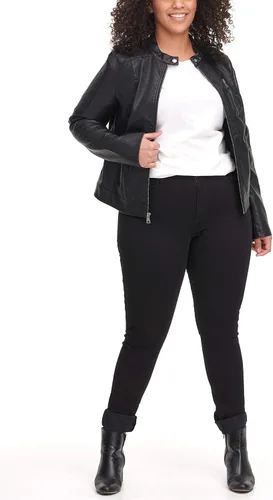 Vista 3 de Levis Chaqueta de motocross de piel sintética para mujer estándar y más