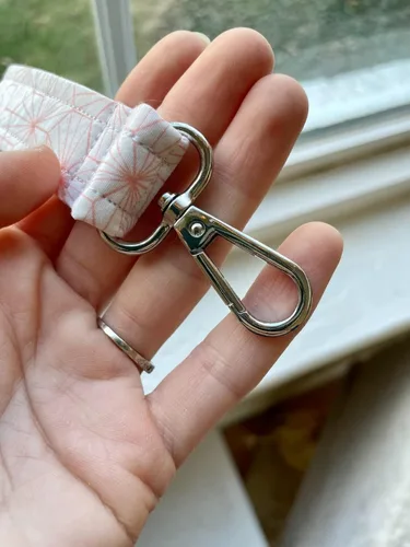Vista 5 de Cierres giratorios de langosta de 1 pulgada ganchos giratorios 15 clips giratorios de metal de 1 pulgada para puerta de empuje de 1 pulgada