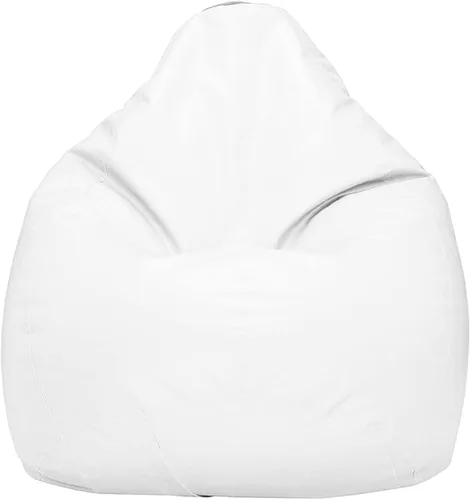 Vista 20 de Ample Decor Funda para puf (relleno no incluido), almacenamiento de juguetes de felpa de piel sintética suave, construcción duradera, cremallera