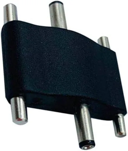 Vista 4 de EZ-Fit Conector recto para luces LED lineales debajo del gabinete con 2 enchufes macho DC3.5 SR conector 2PCS