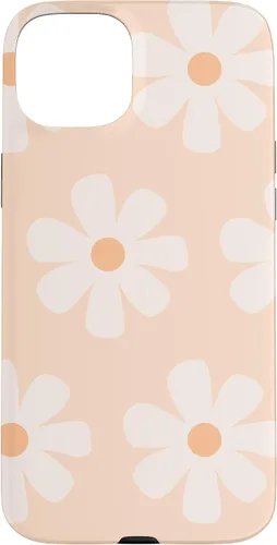Vista 9 de Orange Floral Aesthetics Daisy Flower Daisies Pattern Case for iPhone 16