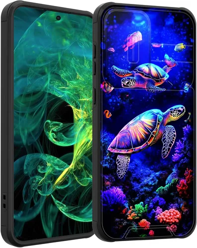 Vista 295 de Funda para Galaxy A16 5G con cubierta para cámara deslizante, resistente de doble capa, híbrida, a prueba de golpes, funda protectora resistente