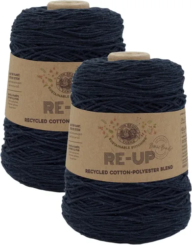 Vista 21 de Lion Brand Yarn Paquete de bonificación de hilo Re-Up Everglade